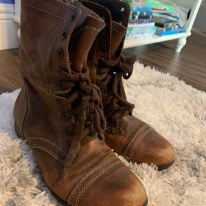 Steve Madden combat boots